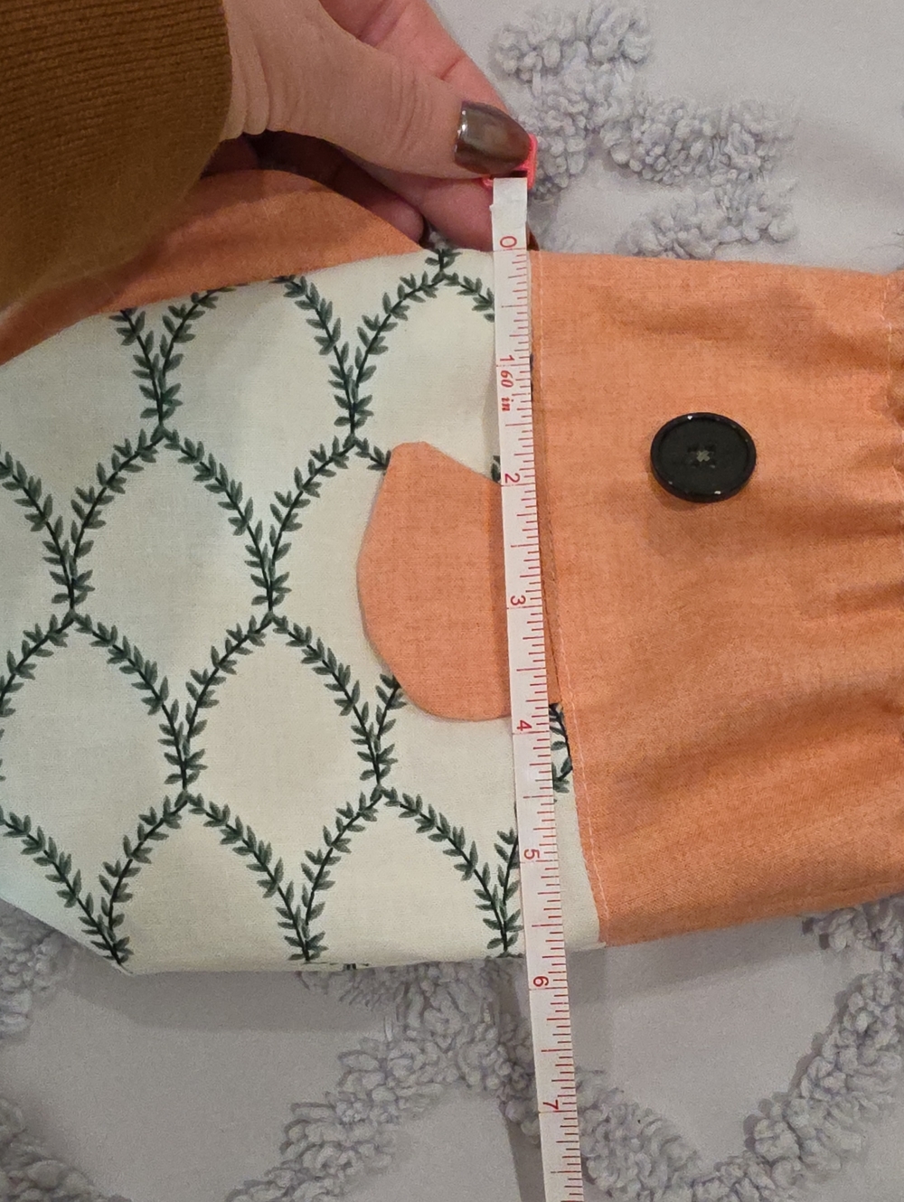 Handmade Fish Drawstring Bag - Picture 10 of 12